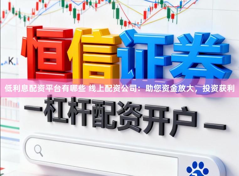低利息配资平台有哪些 线上配资公司：助您资金放大，投资获利